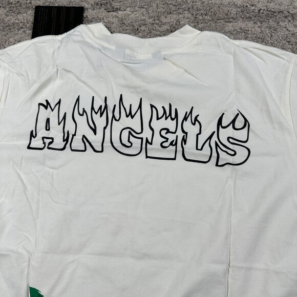 Palm Angels Skull Tree Island White T-Shirt Men’s Large - Picture 4 of 4